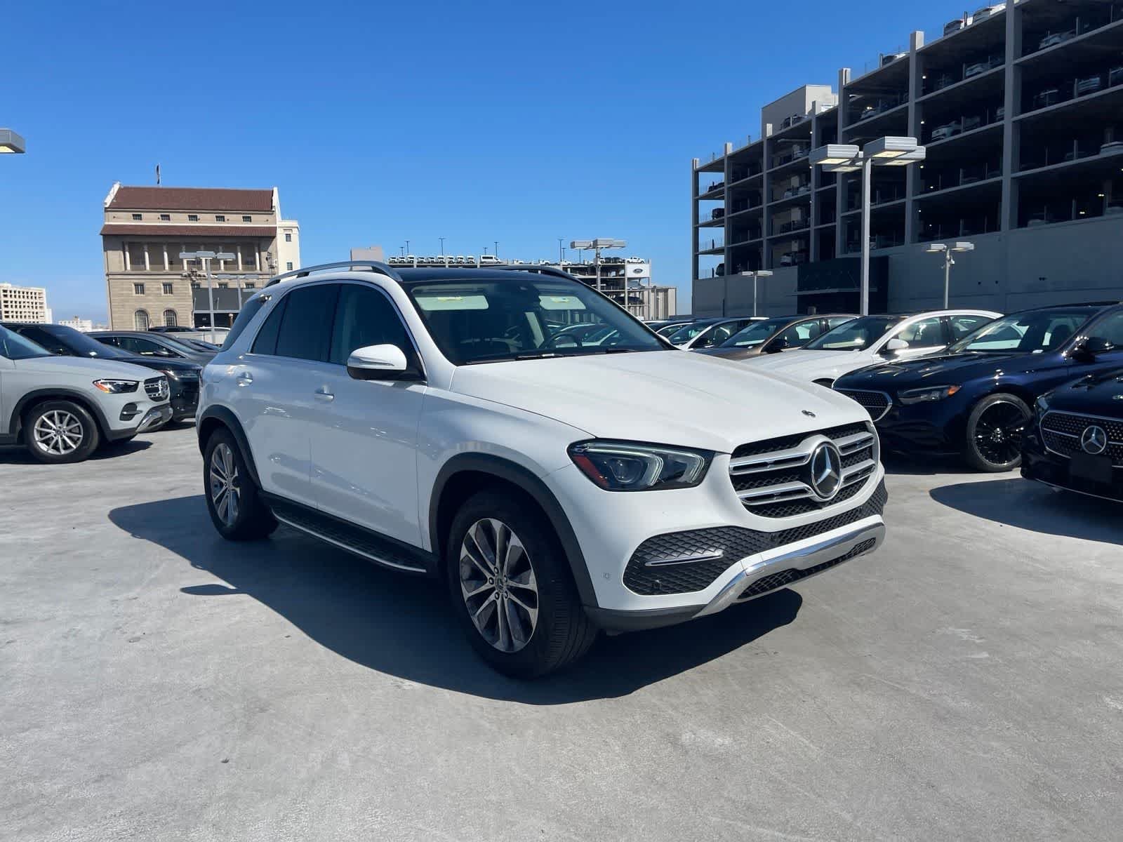Certified Used 2023 Polar White Mercedes-Benz GLE 350 image 2