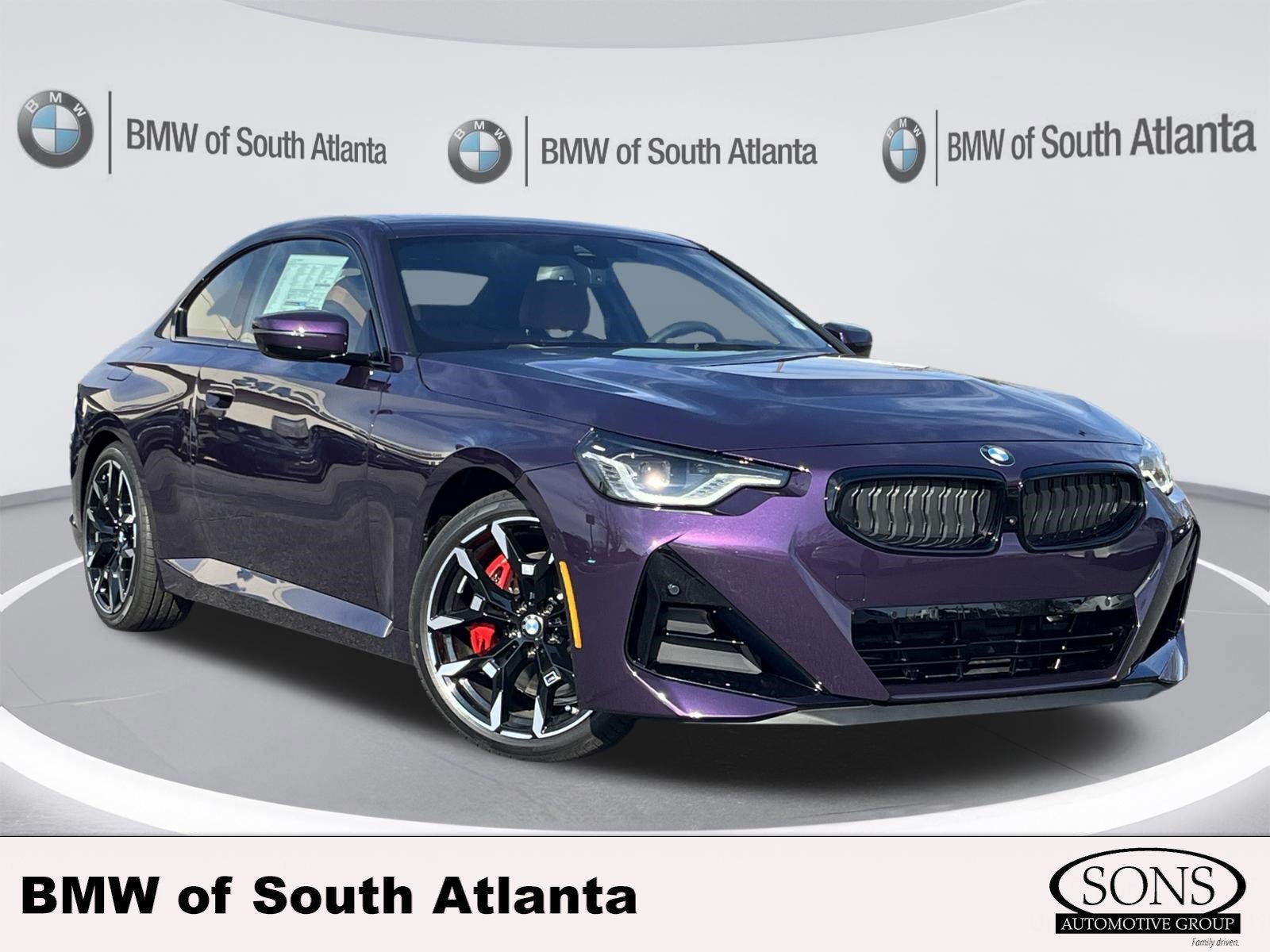 New 2026 Thundernight Metallic BMW 230i image 1