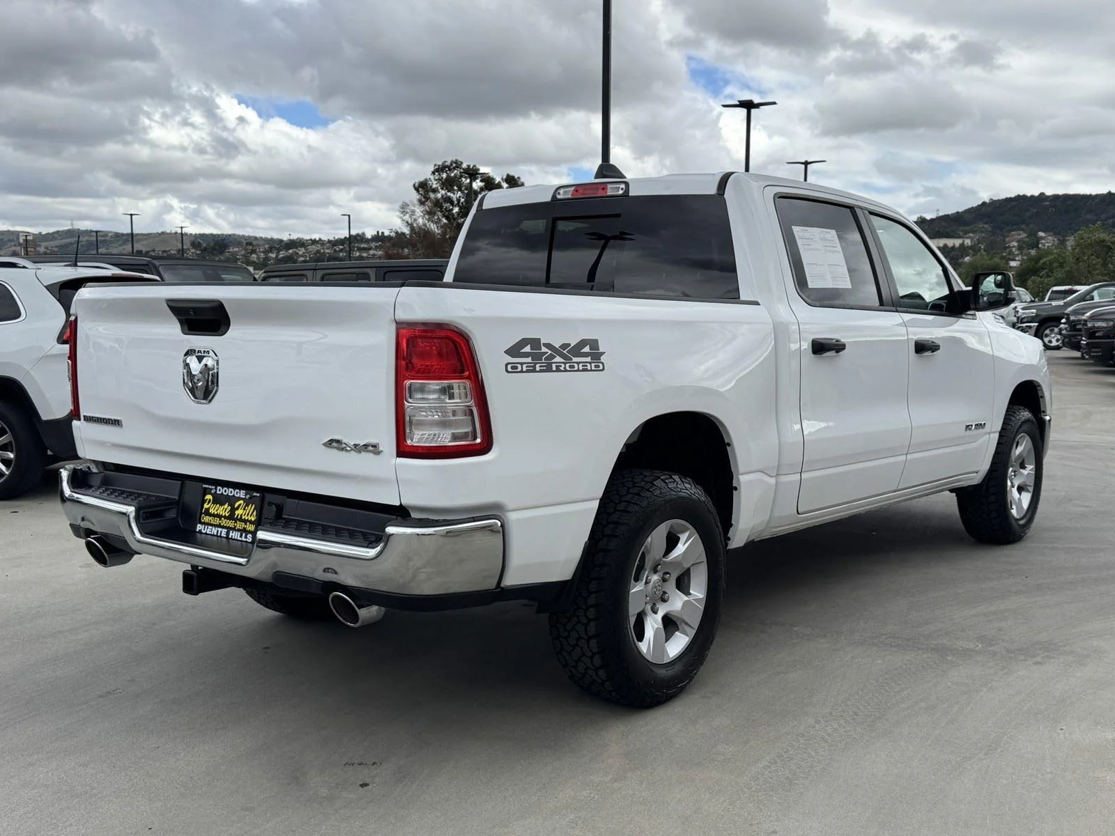 Certified Used 2023 Bright White Clearcoat Ram Big Horn image 6