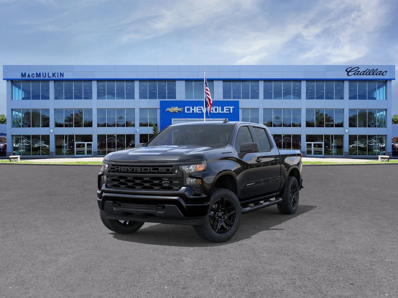 New 2026 Black Chevrolet Custom image 8