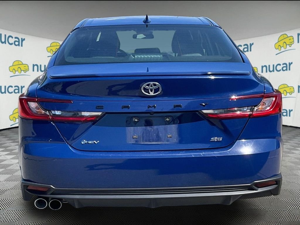 Used 2025 Blue Toyota SE image 3