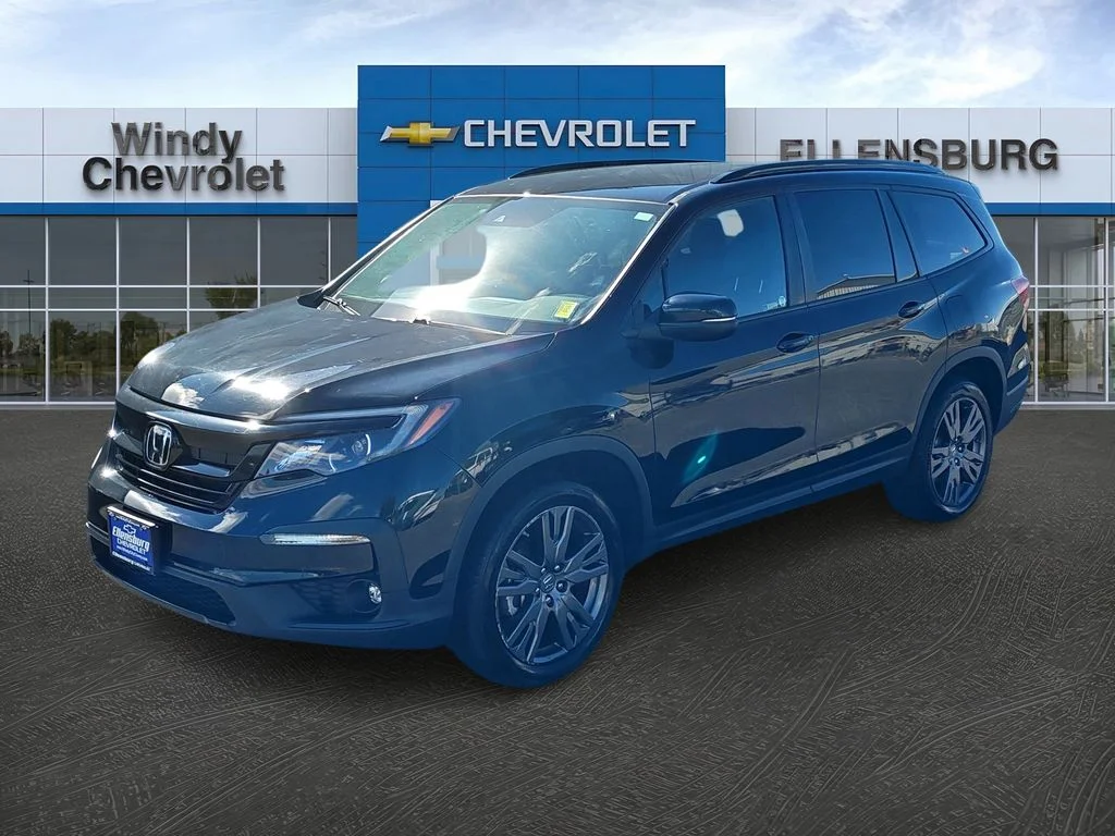 Used 2022 Crystal Black Pearl Honda Sport image 3
