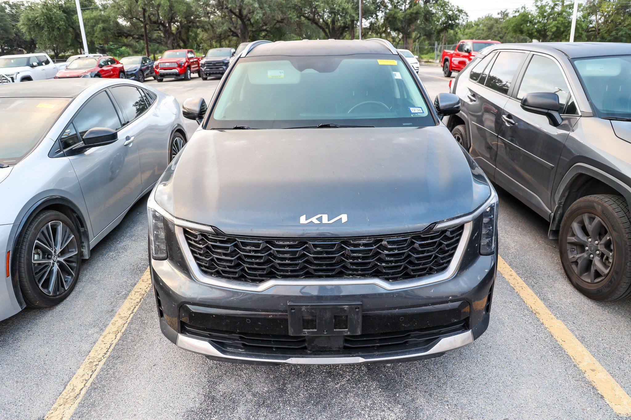Used 2024 Gravity Grey Kia S image 4
