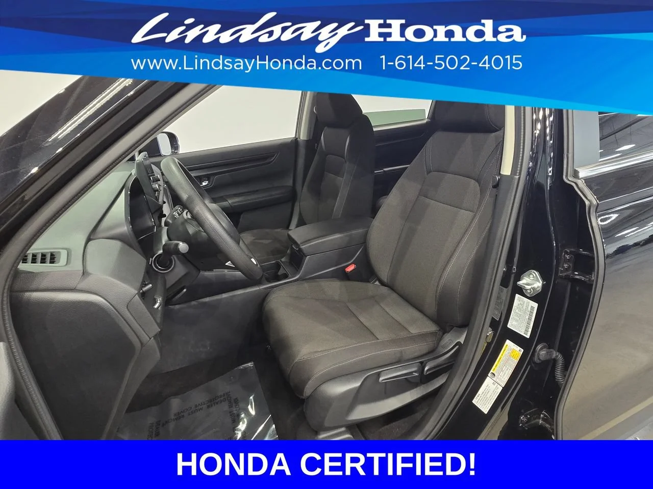 Certified Used 2025 Crystal Black Pearl Honda LX image 45