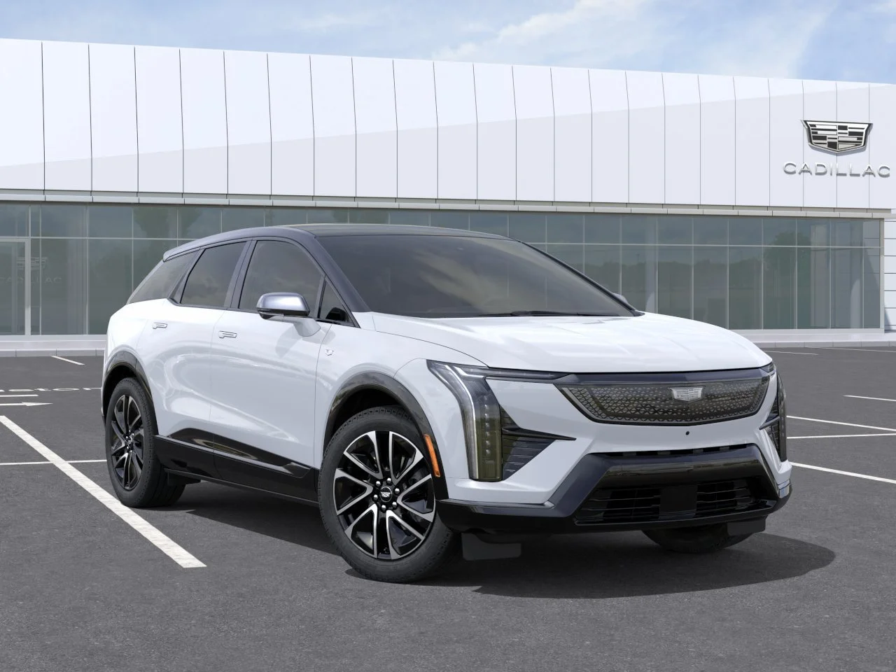 New 2026 Vibrant White Tricoat Cadillac Sport image 7