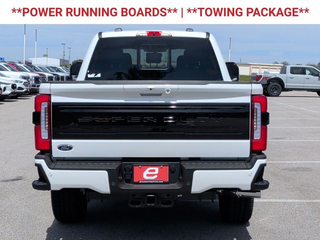 New 2026 Star White Metallic Tri-Coat Ford F-250® Platinum® image 7