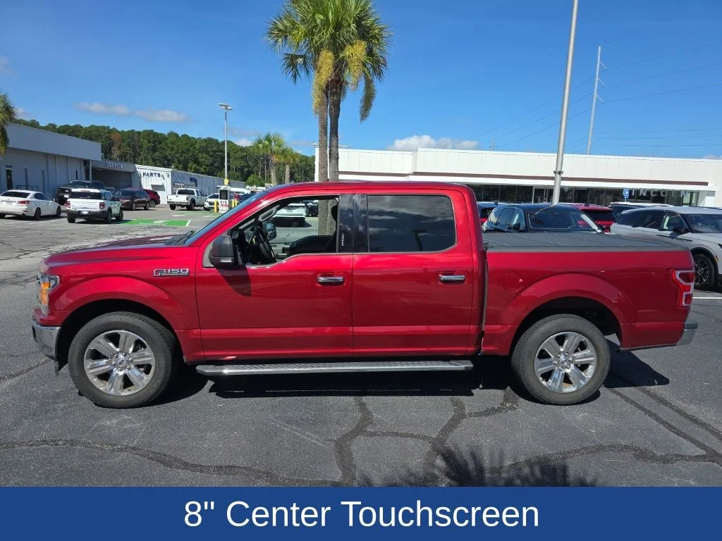 Used 2019 Ruby Red Metallic Tinted Clearcoat Ford XLT image 4
