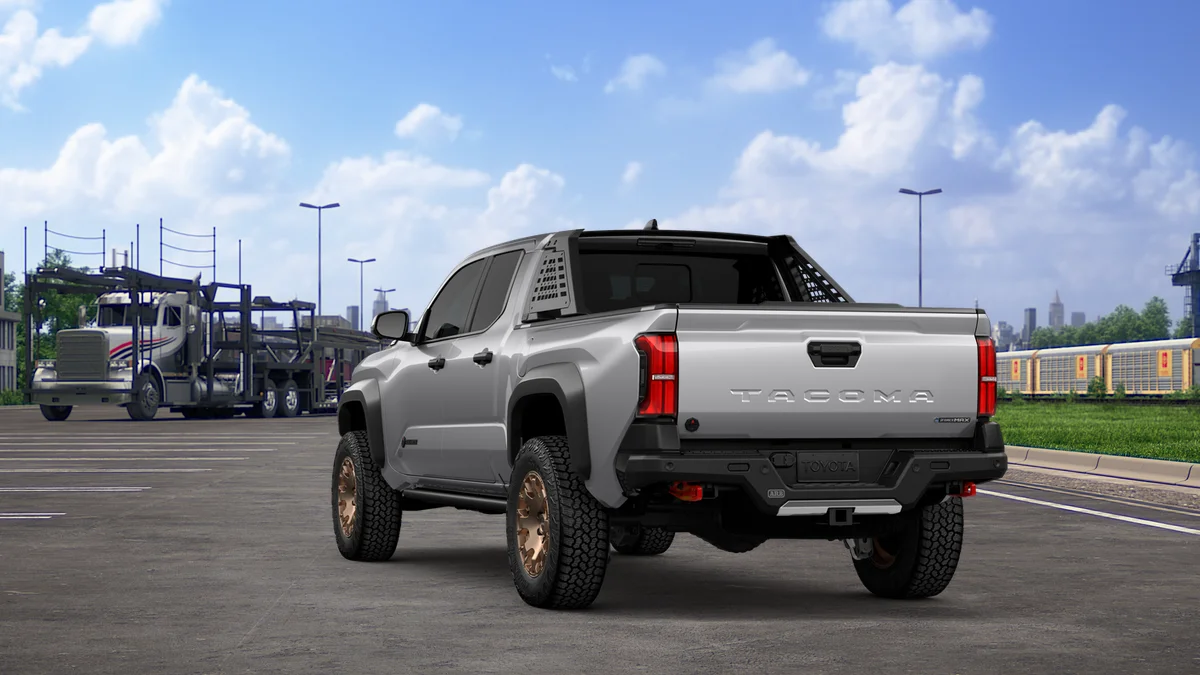 New 2026 Celestial Silver Metallic Toyota Trailhunter image 7