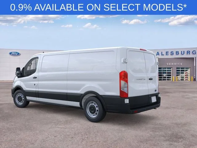 New 2025 Oxford White Ford Cargo Van image 4
