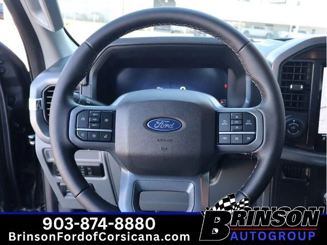 New 2025 Agate Black Metallic Ford XLT image 35