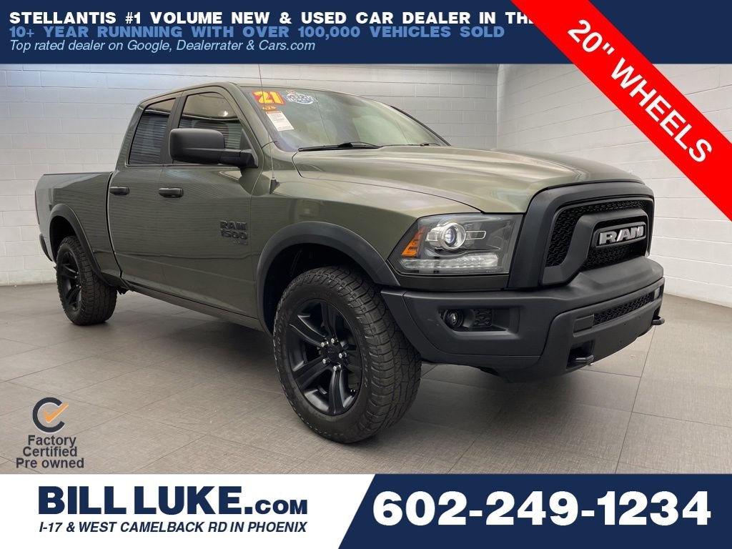 2021 RAM 1500 Classic Warlock 4x4 Quad Cab 6'4's photo