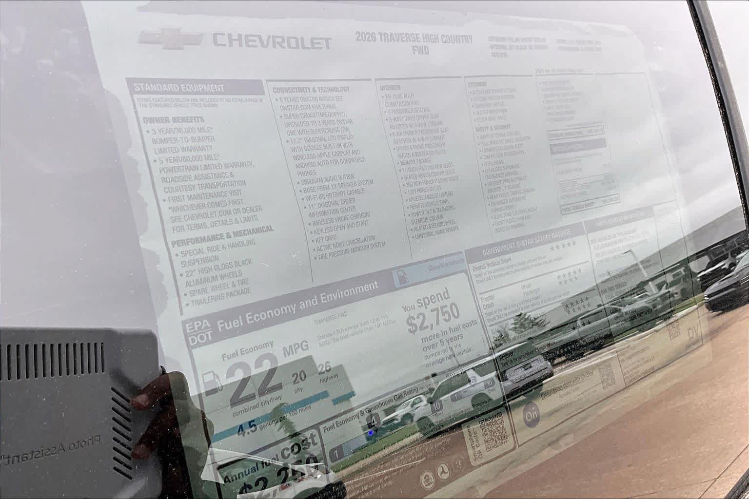2026 Chevrolet Traverse High Country - Photo 21