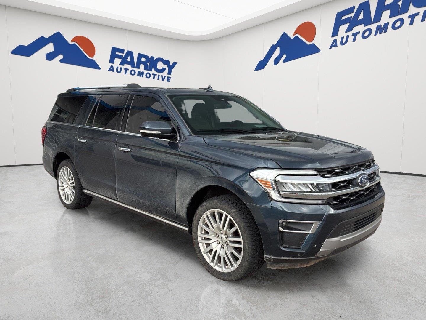 Used 2024 Stone Blue Ford Limited image 2