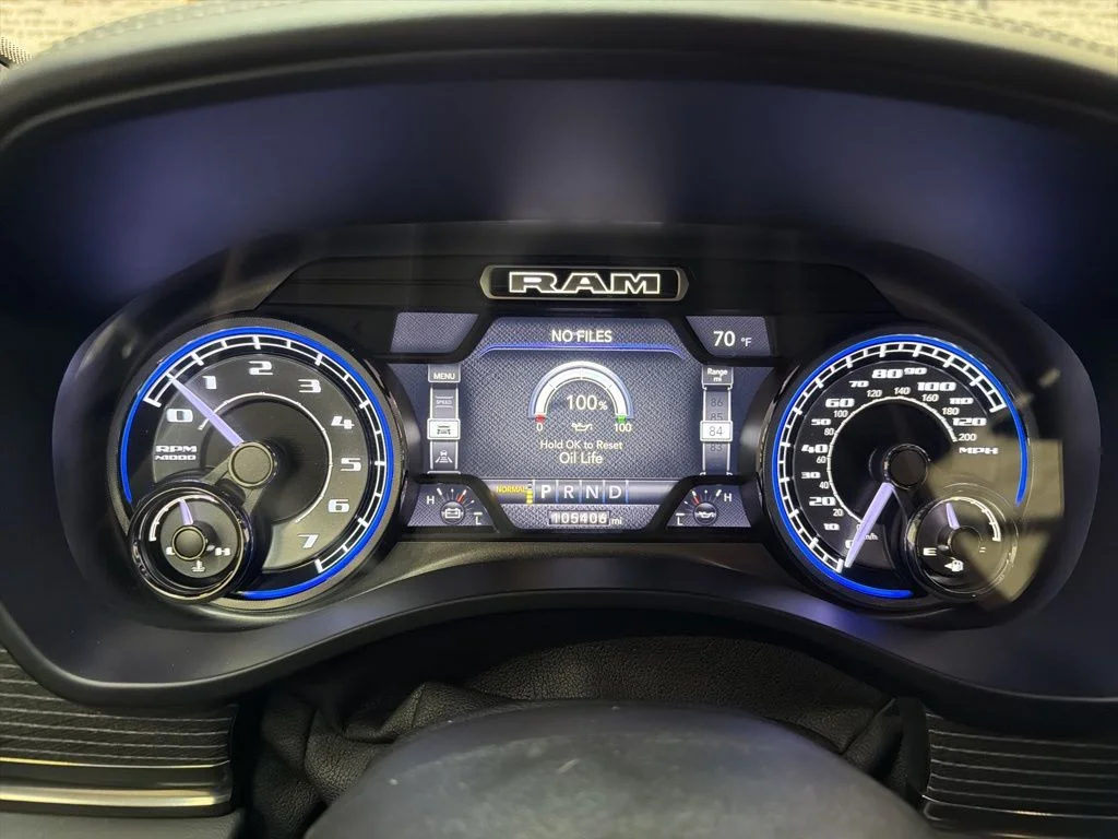 Used 2019 Diamond Black Crystal Pearlcoat Ram Limited image 26