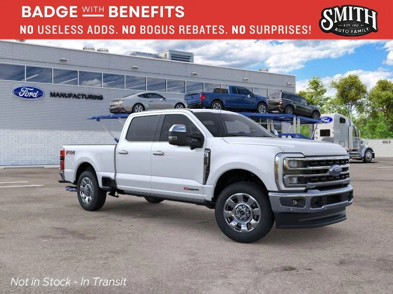 New 2026 Star White Metallic Tri-Coat Ford F-250® King Ranch® image 8