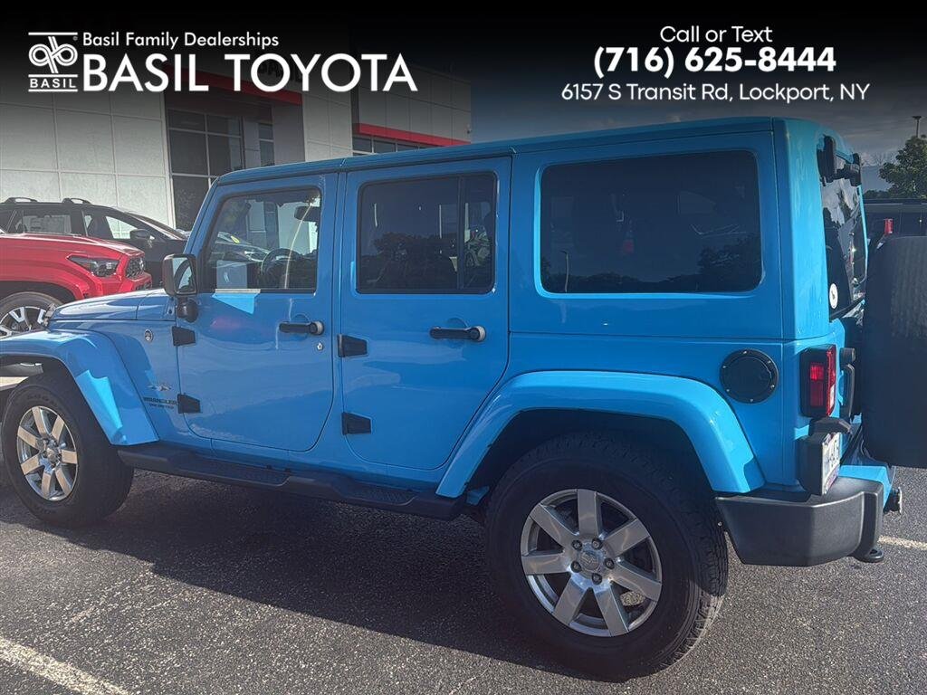 Used 2017 Chief Clearcoat Jeep Sahara image 1