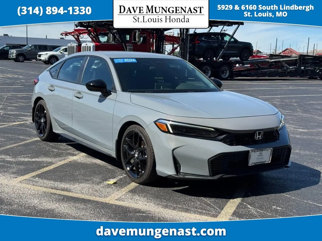 Certified Used 2026 Gray Honda Sport image 1