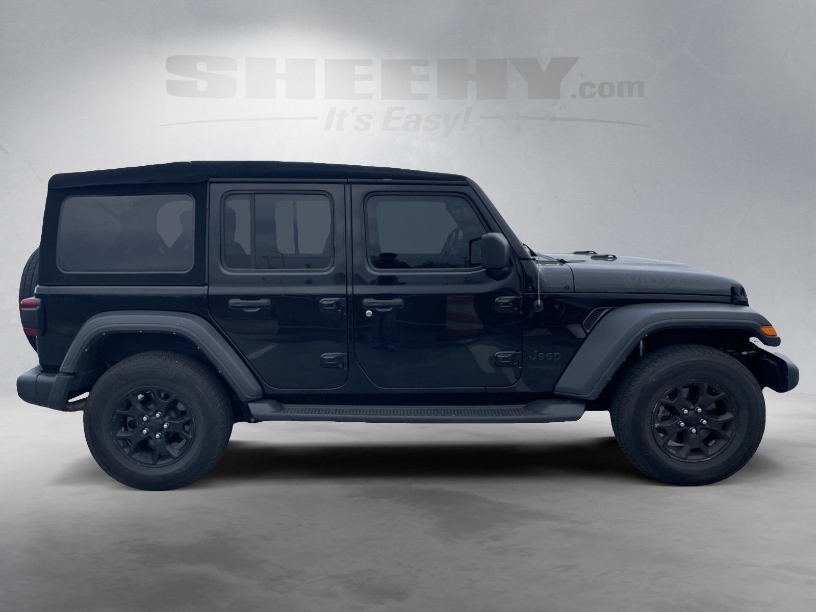 Used 2022 Black Jeep Unlimited Willys image 9