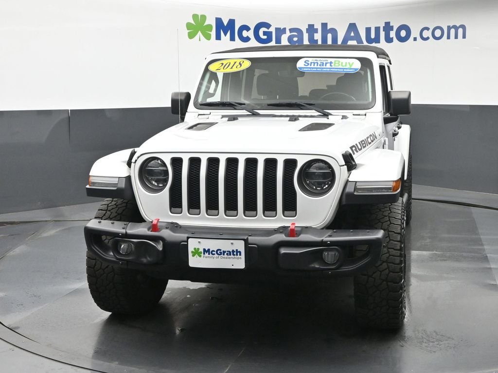 Used 2018 White Jeep Unlimited Rubicon image 6