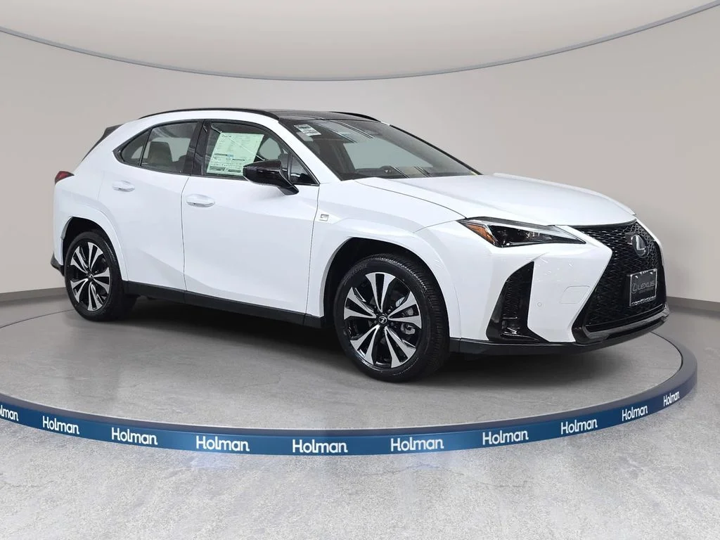 New 2026 Ultra White with Obsidian roof Lexus F SPORT DESIGN AWD image 3