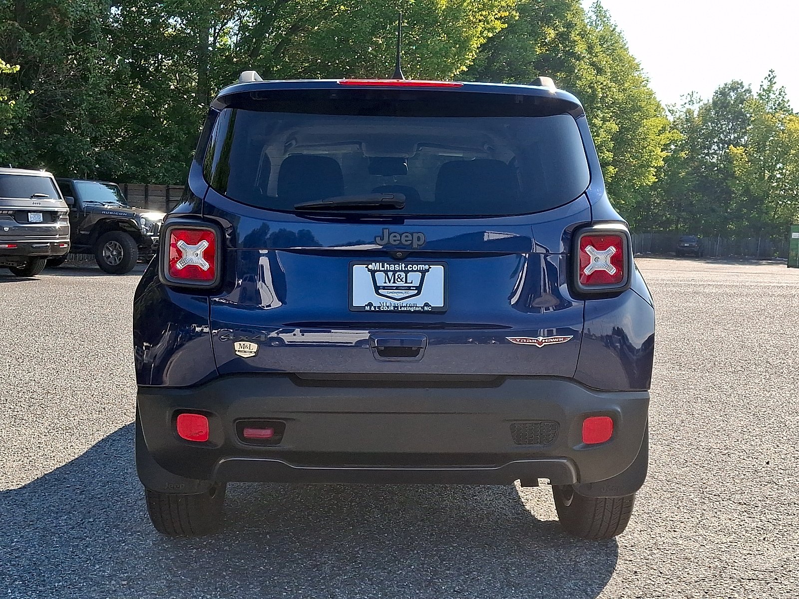 Certified Used 2018 Jetset Blue - PB1 Jeep Trailhawk 4x4 image 10
