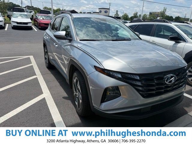 Used 2023 Shimmering Silver Hyundai SEL image 1