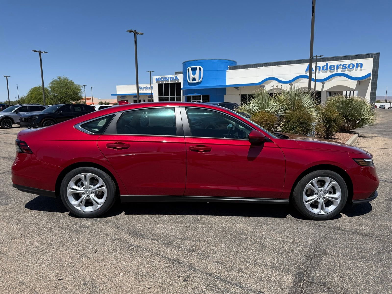 New 2026 Radiant Red Metallic Honda LX image 4
