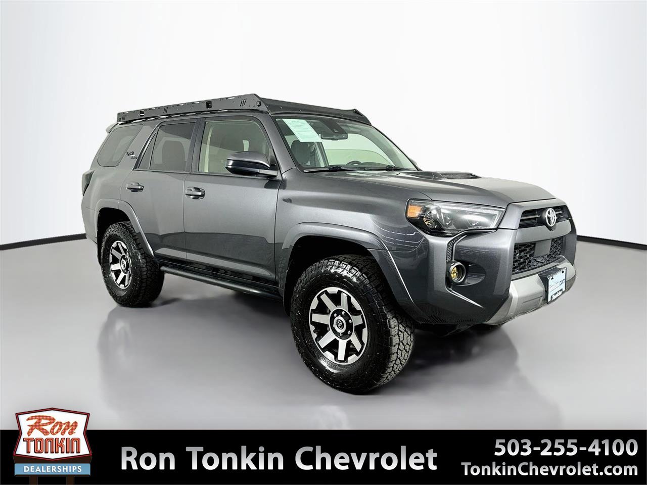 Used 2020 Magnetic Gray Metallic Toyota TRD Off-Road image 1