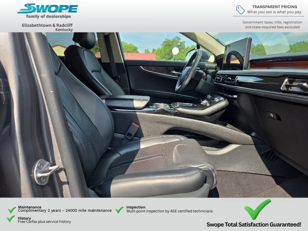 Used 2022 Asher Gray Metallic Clearcoat Lincoln Reserve image 14