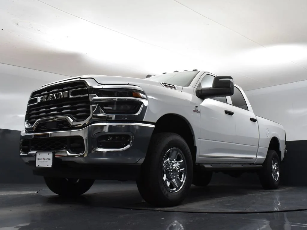 New 2026 Bright White Clear-Coat Exterior Paint RAM Tradesman image 46