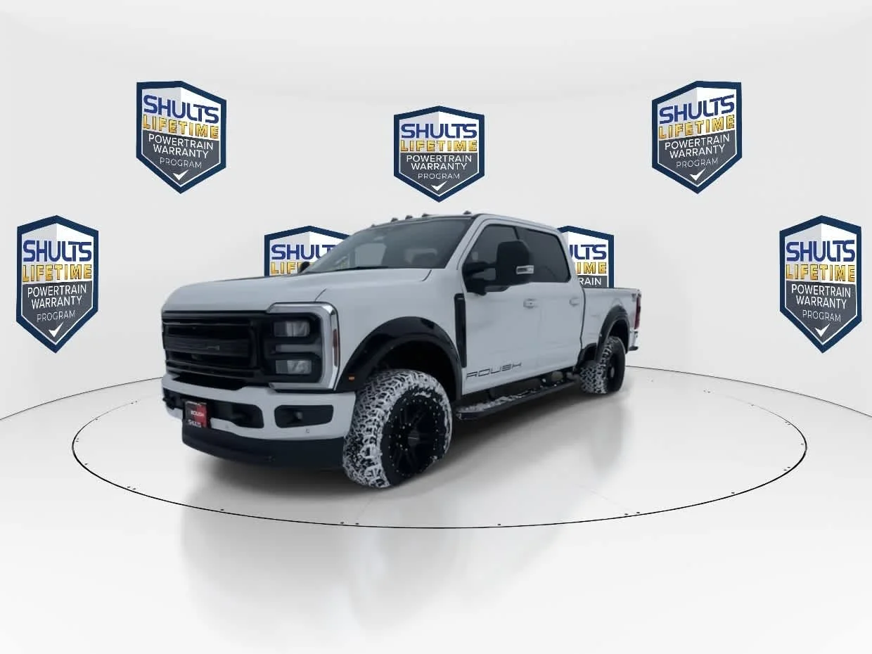 New 2026 Star White Metallic Tri-Coat Ford LARIAT image 4
