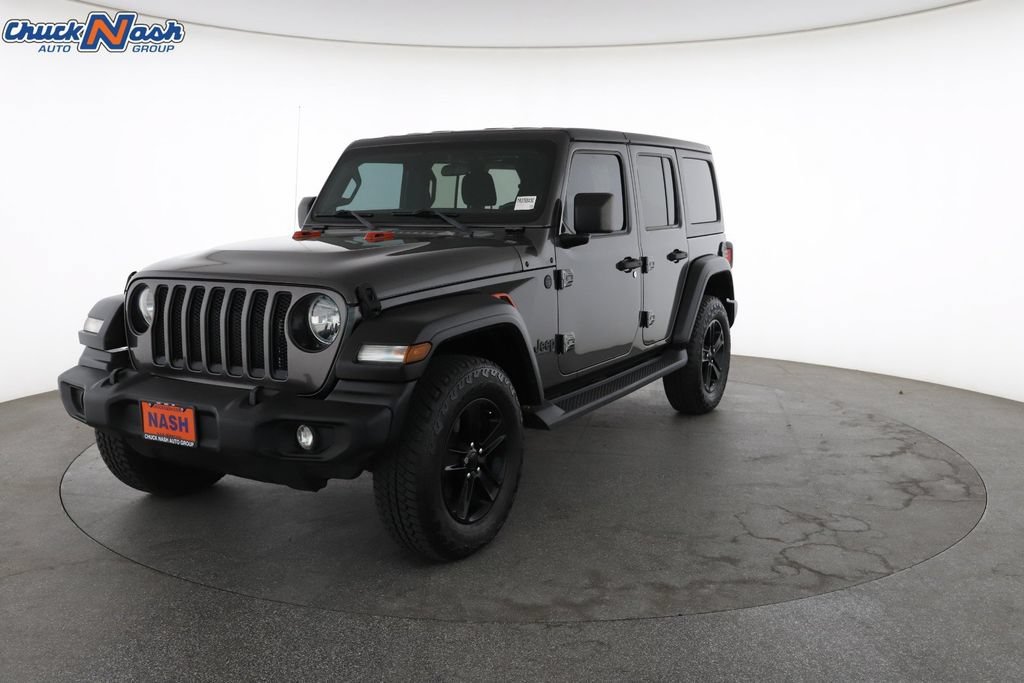 Used 2021 Gray Jeep Sport Altitude 4x4 image 5