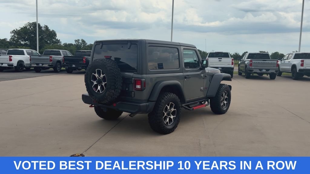 Used 2021 Gray Jeep Rubicon image 8