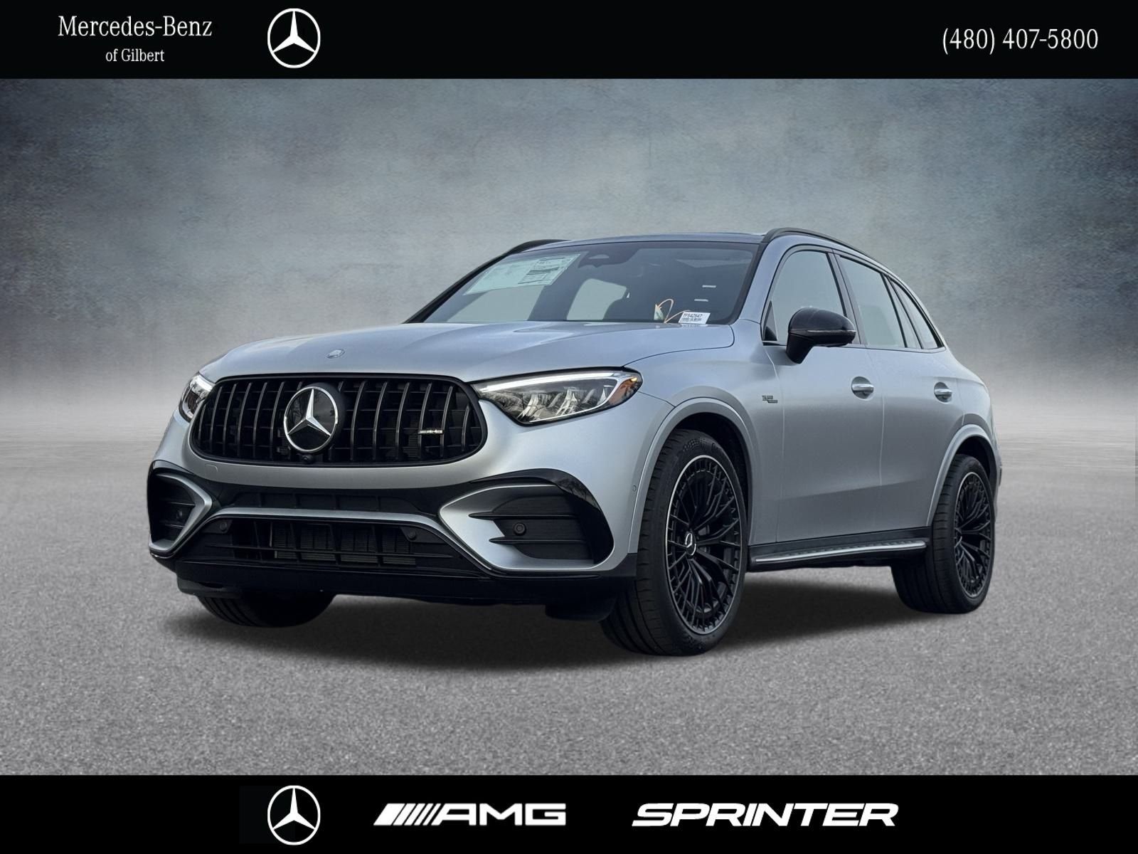 New 2026 MANUFAKTUR Cirrus Silver Magno Mercedes-Benz GLC 43 AMG® image 1