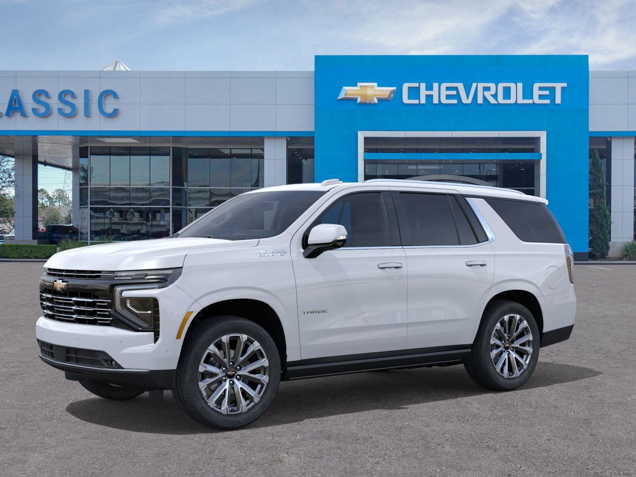 2026 Chevrolet Tahoe High Country White at Classic Elite Chevrolet Hwy 6