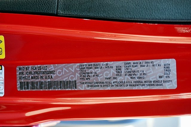 Used 2025 Red Jeep Rubicon 4xe image 13