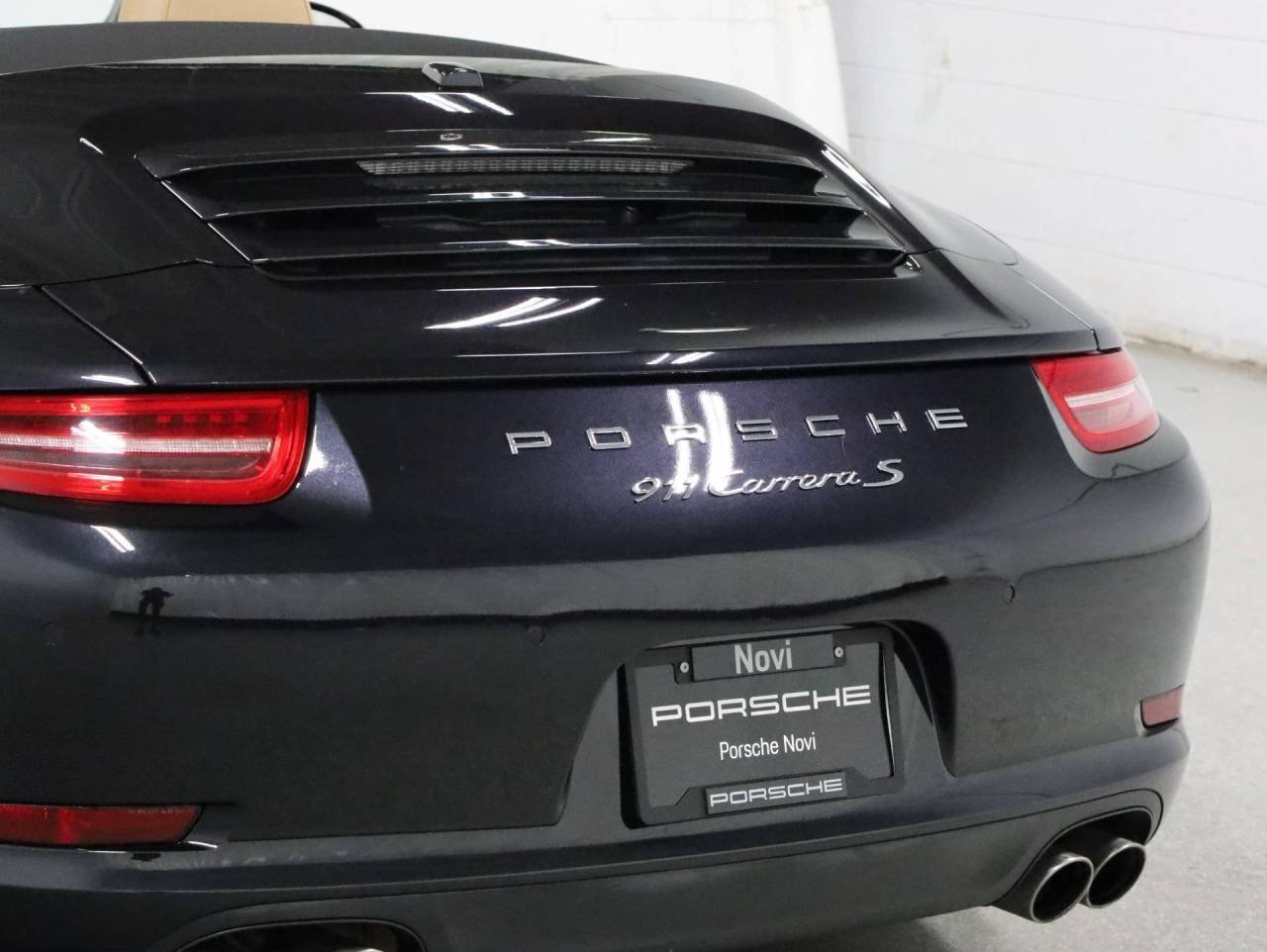 Used 2013 Basalt Black Metallic Porsche Carrera S Cabriolet image 8