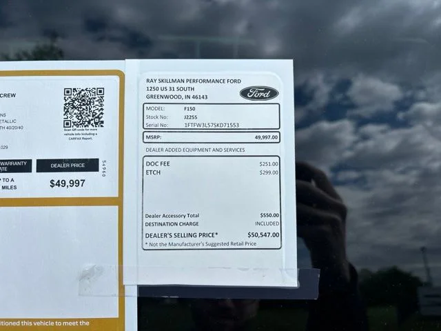 Certified Used 2025 Agate Black Metallic Ford XLT image 3