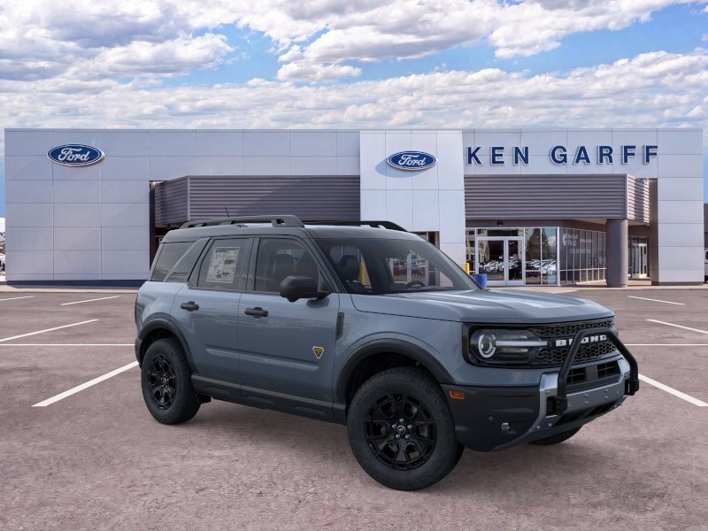 New 2026 Azure Gray Metallic Tri-Coat Ford Badlands image 8