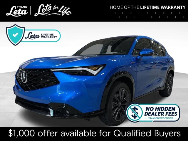 New 2026 Acura ADX A-Spec Package
