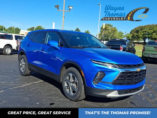 Used 2024 Blue Chevrolet LT image 1