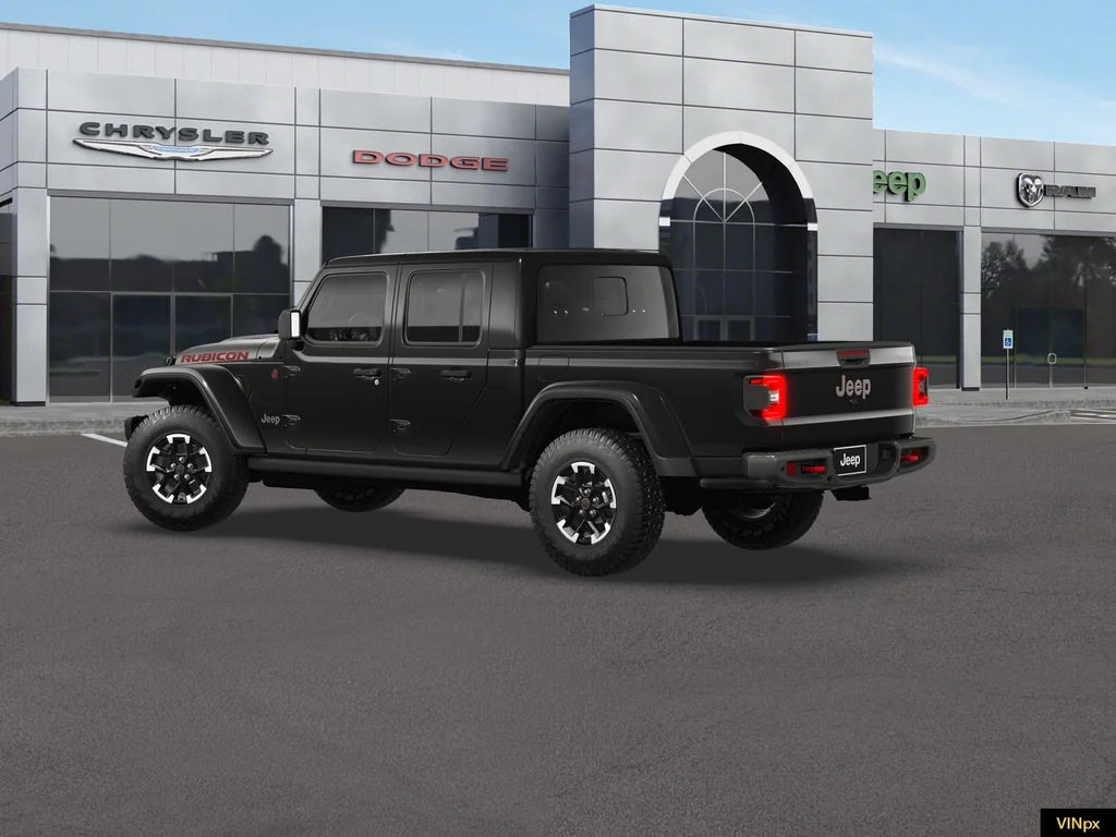 New 2026 Black Clear-Coat Exterior Paint Jeep Rubicon X image 3
