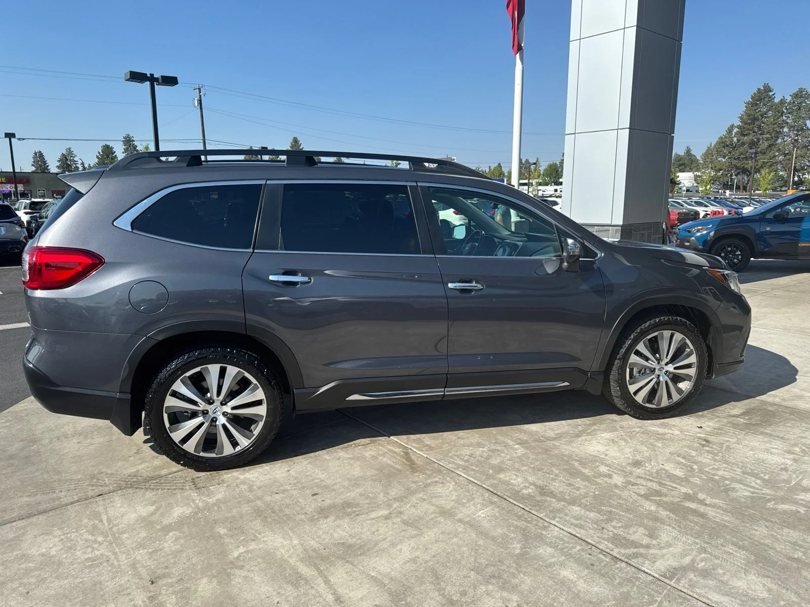 Used 2020 Gray Metallic Subaru Touring image 6
