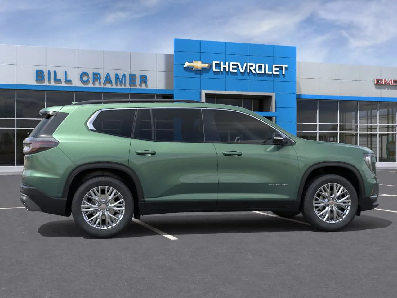 New 2027 Trailstone Green Metallic GMC Elevation image 5
