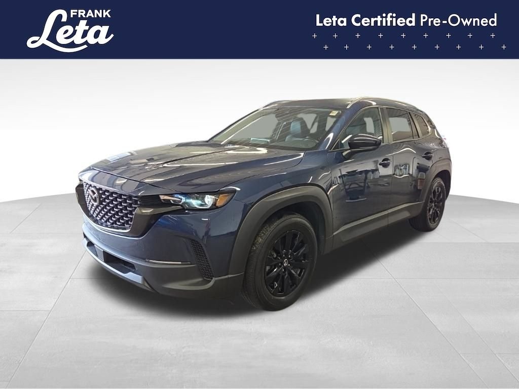 Used 2024 Ingot Blue Metallic Mazda  image 1