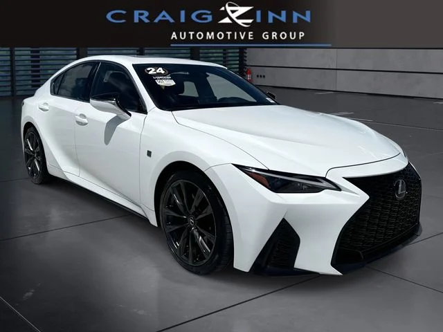 Used 2024 White Lexus 350 F SPORT Design image 1