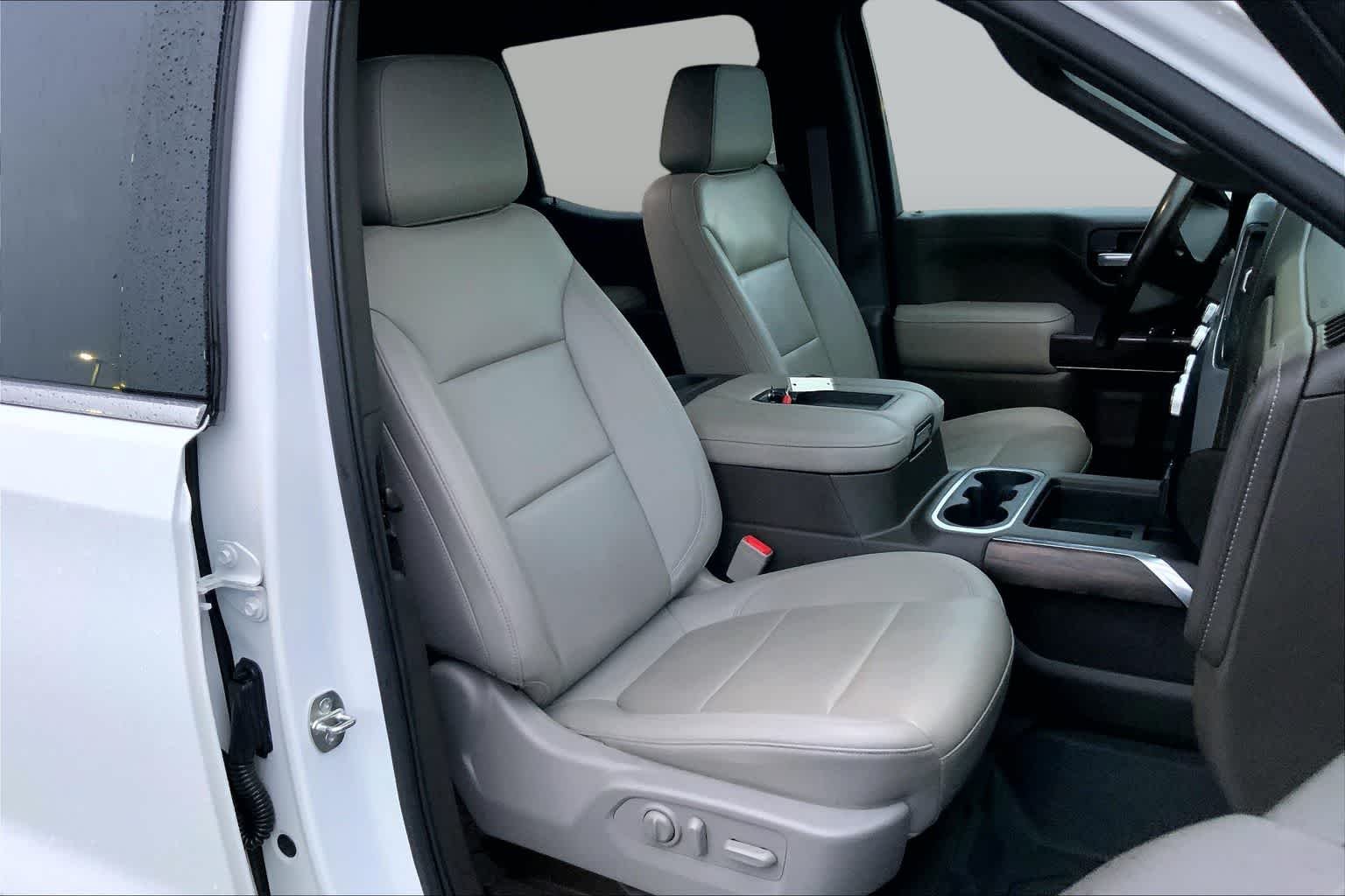 Used 2021 Summit White GMC SLT image 9