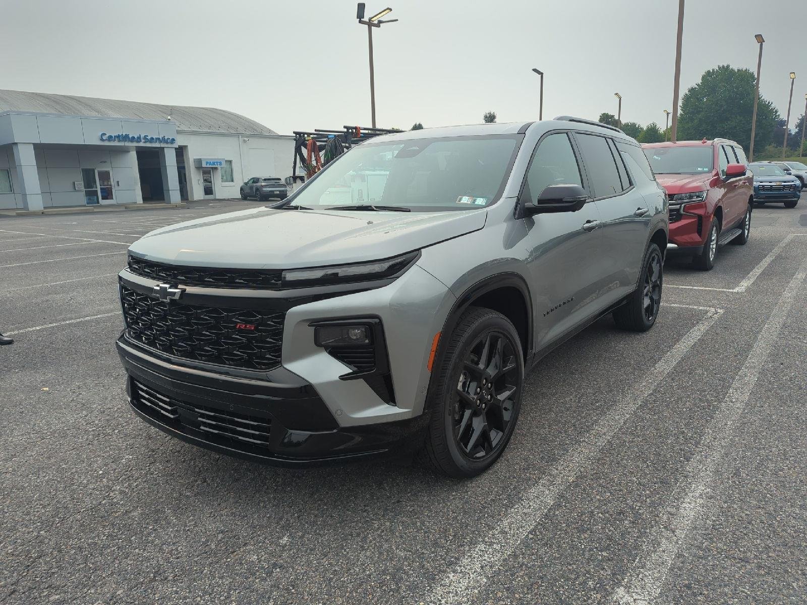 Used 2025 Sterling Gray Metallic Chevrolet AWD RS image 3