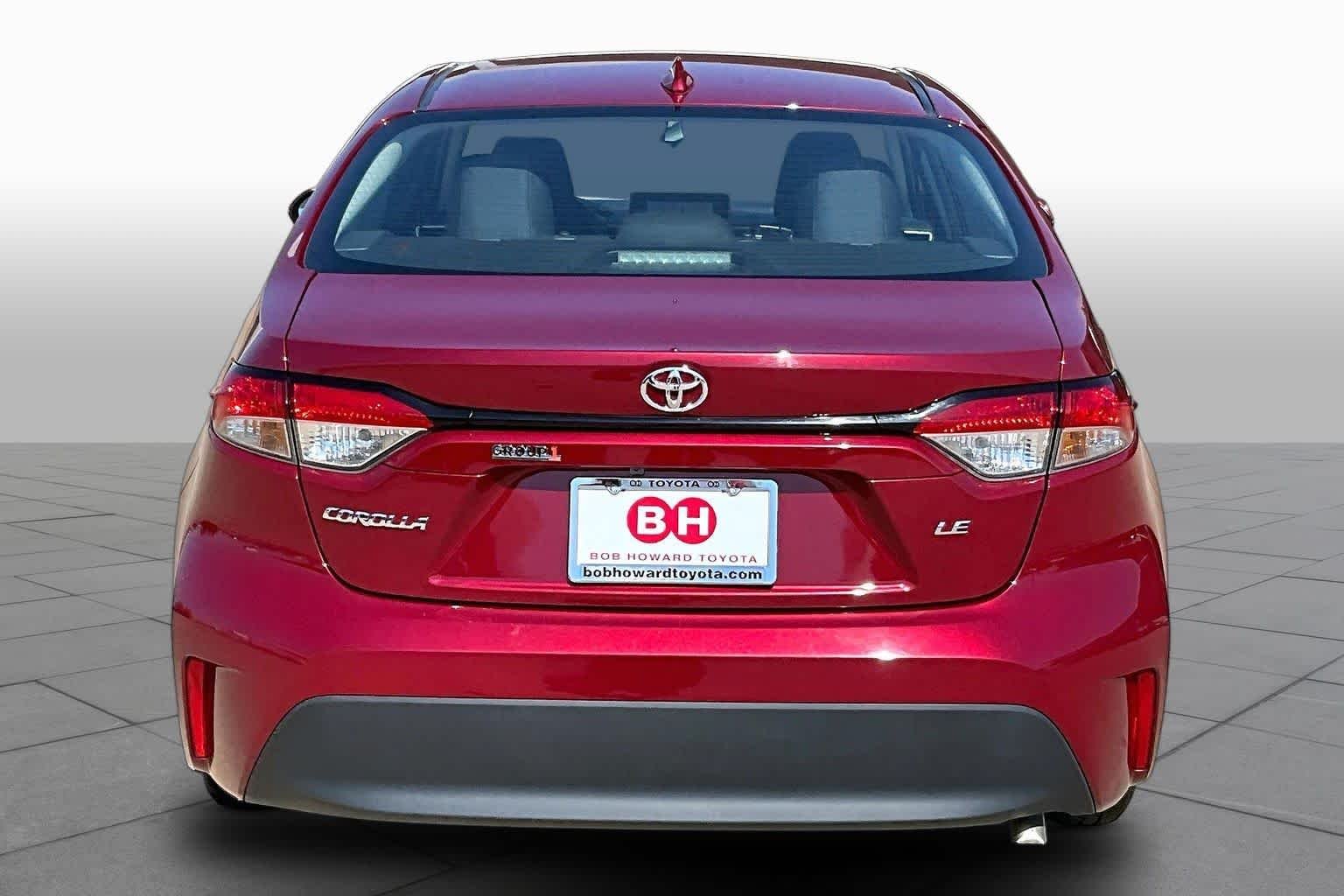 Certified Used 2025 Ruby Flare Pearl Toyota LE image 5