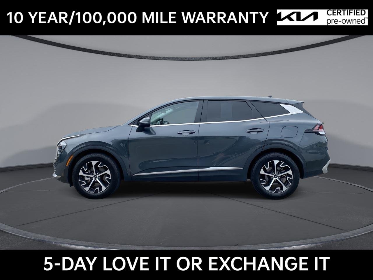 Certified Used 2024 Gravity Gray Kia EX image 5